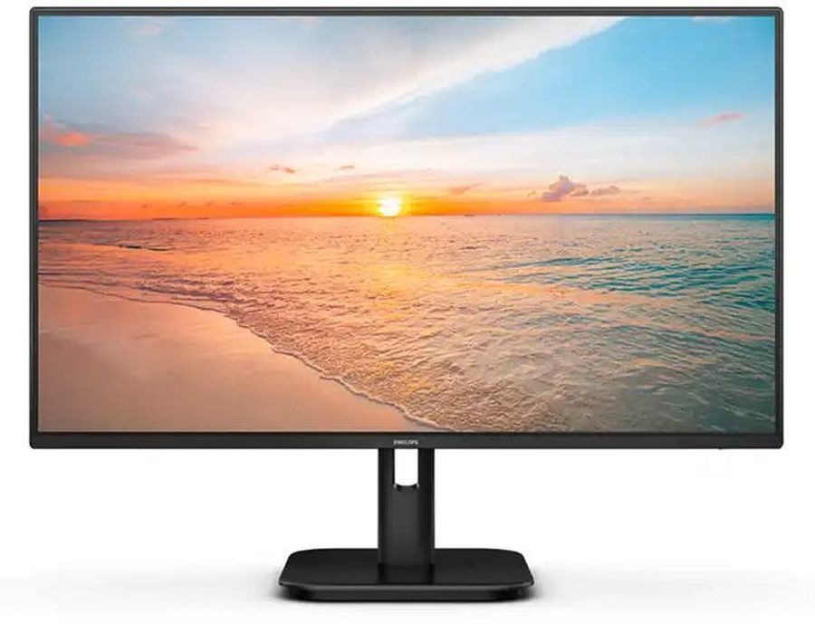 Монитор Philips 23.8" E Line 24E1N1200A черный IPS LED 1ms 16:9 HDMI M/M матовая 300cd 178гр/178гр 1920x1080 100Hz VGA DP FHD 2.94кг