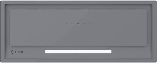 Вытяжка встраиваемая Lex Hyper 600 GS Inverter GR серый управление: сенсорное (1 мотор)