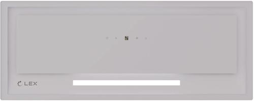 Вытяжка встраиваемая Lex Hyper 600 GS WH Inverter белый управление: сенсорное (1 мотор)