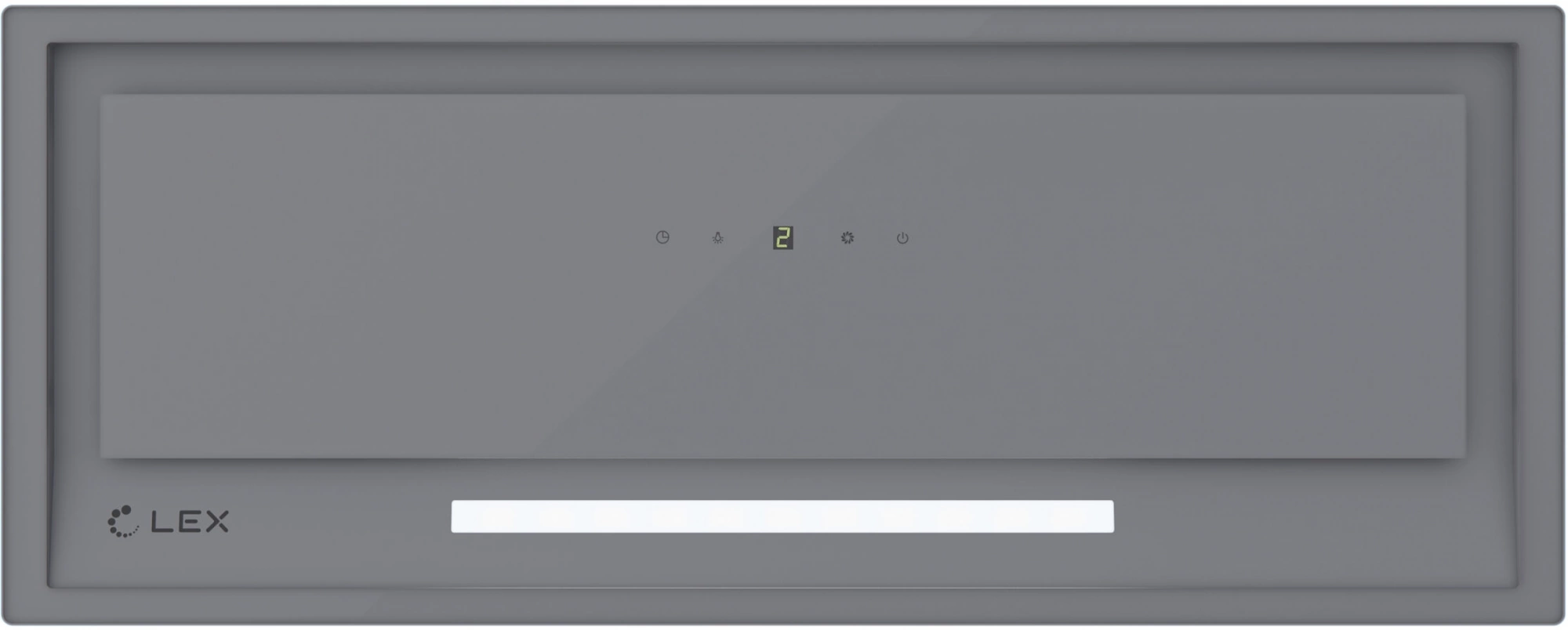 Вытяжка встраиваемая Lex Hyper 900 GS Inverter GR серый управление: сенсорное (1 мотор)
