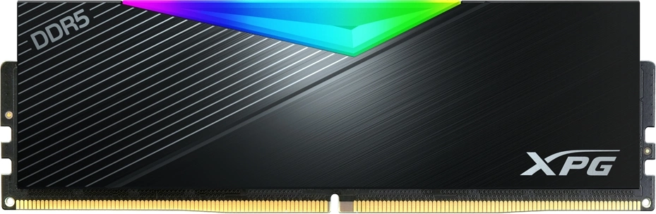 Память DDR5 2x32GB 6000MHz A-Data AX5U6000C3032G-DCLARBK XPG Lancer RGB RTL PC5-48000 CL30 DIMM 288-pin 1.35В kit dual rank с радиатором Ret