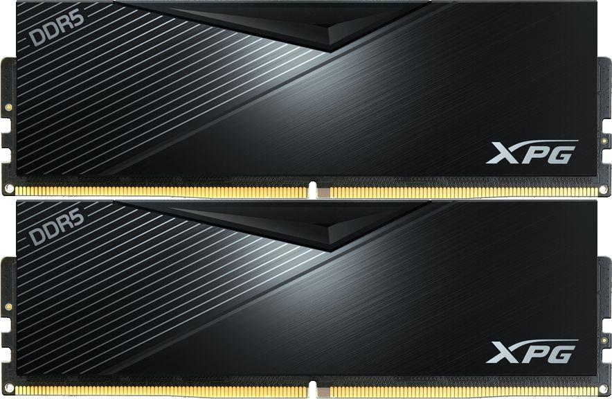 Память DDR5 2x32GB 6400MHz A-Data AX5U6400C3232G-DCLABK XPG Lancer RTL Gaming PC5-51200 CL32 DIMM 288-pin 1.4В kit dual rank с радиатором Ret