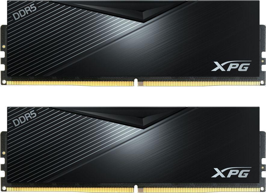 Память DDR5 2x32GB 5600MHz A-Data AX5U5600C3632G-DCLABK XPG Lancer RTL PC5-44800 CL36 DIMM 288-pin 1.25В kit single rank с радиатором Ret