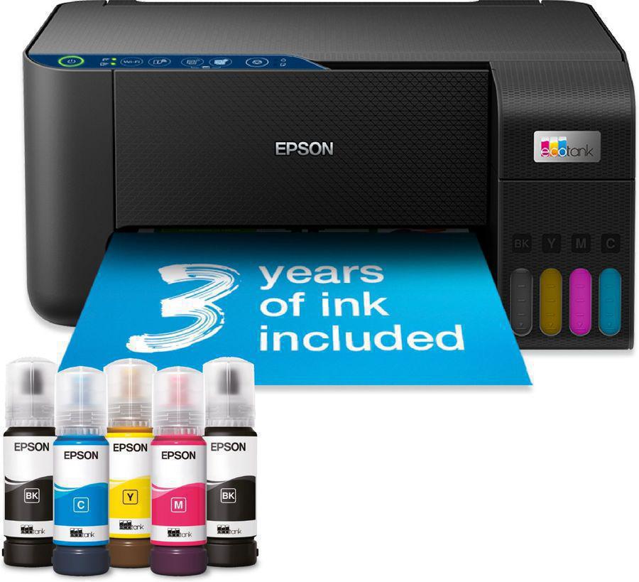 МФУ струйный Epson EcoTank L3271 (103) (C11CJ67435) A4 WiFi черный