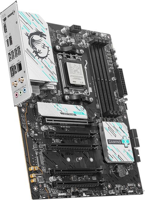 Материнская плата MSI B840 GAMING PLUS WIFI Socket AM5 AMD B840 4xDDR5 ATX AC`97 8ch(7.1) 2.5Gg RAID+HDMI