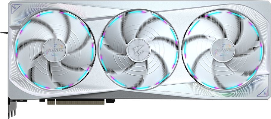 Видеокарта Gigabyte PCI-E 5.0 GV-N5080AORUS M ICE-16GD 1.0 NVIDIA GeForce RTX 5080 16Gb 256bit GDDR7 2805/30000 HDMIx1 DPx3 HDCP Ret