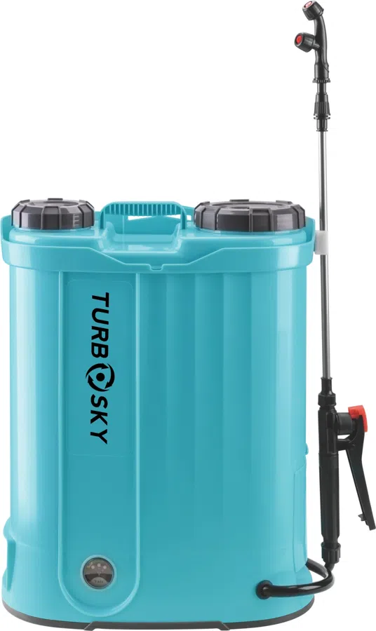 Опрыскиватель Turbosky АО-12 аккум. ранц. 12л бирюзовый/серый