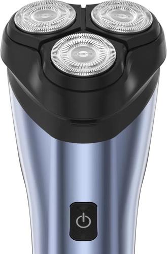 Бритва сетчатая Polaris PMR 0613RC реж.эл.:3 питан.:элек.сеть/аккум. синий