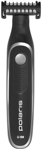 Машинка для стрижки Polaris PHC 0202R черный/серебристый (насадок в компл:4шт)