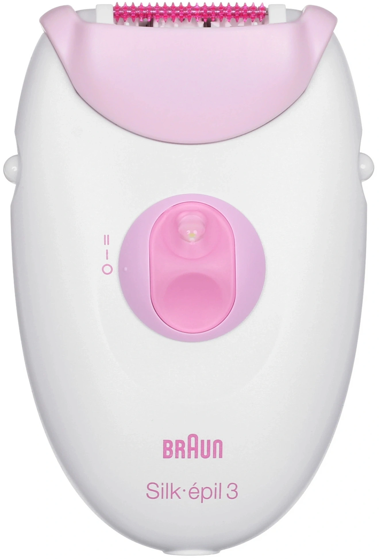 Эпилятор Braun SE3274 скор.:2 насад.:2 от электр.сети розовый/белый