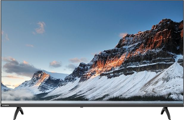 Телевизор LED Skyworth 43" 43E55G Google TV Frameless черный FULL HD 60Hz DVB-T DVB-T2 DVB-C DVB-S DVB-S2 USB WiFi Smart TV