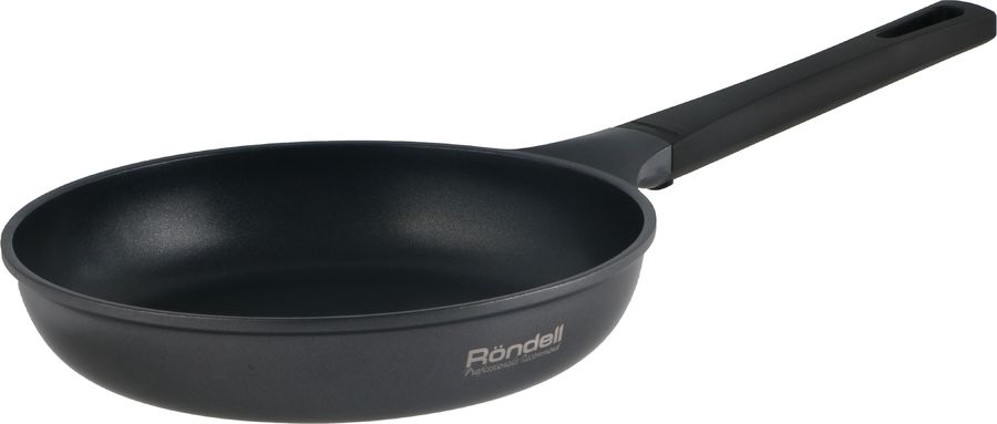 Сковорода Rondell Baselard RDA-2003 круглая 26см покрытие: Xylan Plus ручка несъемная (без крышки) темно-серый