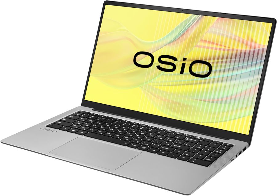 Ноутбук Osio FocusLine F160a-010 Ryzen 7 5700U 16Gb SSD1Tb AMD Radeon Graphics 16.1" IPS FHD (1920x1080) без ОС grey WiFi BT Cam 6000mAh