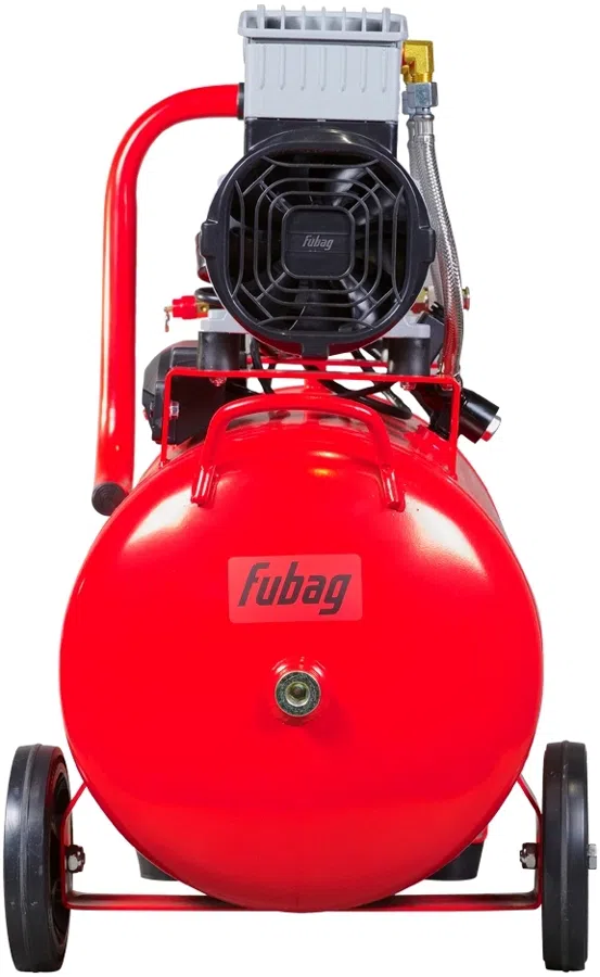 Компрессор поршневой Fubag OLS 250/50 CM2 безмасляный 250л/мин 50л 1500Вт красный/черный