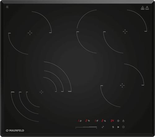 Варочная поверхность Maunfeld CVCE594SSMDBK LUX черный