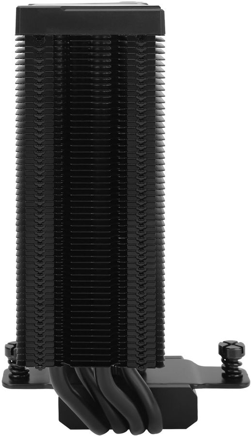 Устройство охлаждения(кулер) Thermalright Assassin Spirit 120 Vision ARGB Soc-AM5/AM4/1200/1700/1851 черный 4-pin 25.6dB Al+Cu LCD Ret (AS120-VISION-BL-ARGB)