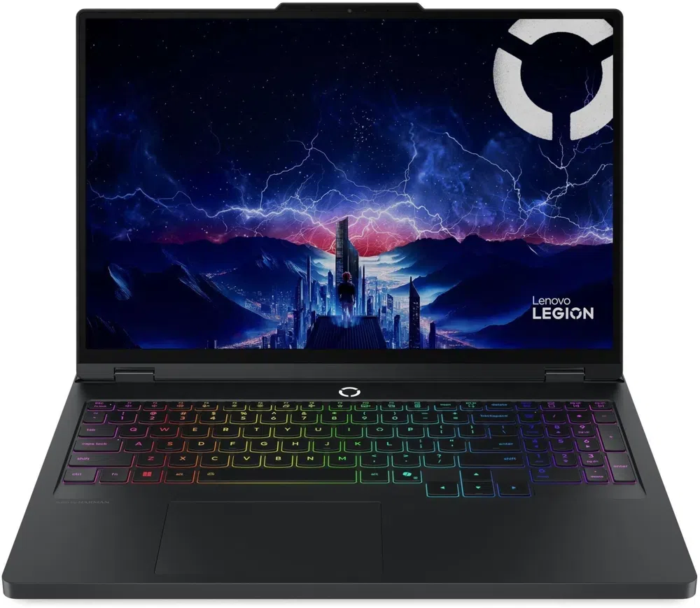 Ноутбук Lenovo Legion Pro 5 16IAX10 Core Ultra 9 275HX 32Gb SSD1Tb NVIDIA GeForce RTX 5070 8Gb 16" OLED WQXGA (2560x1600) без ОС black WiFi BT Cam (83F30012RK)