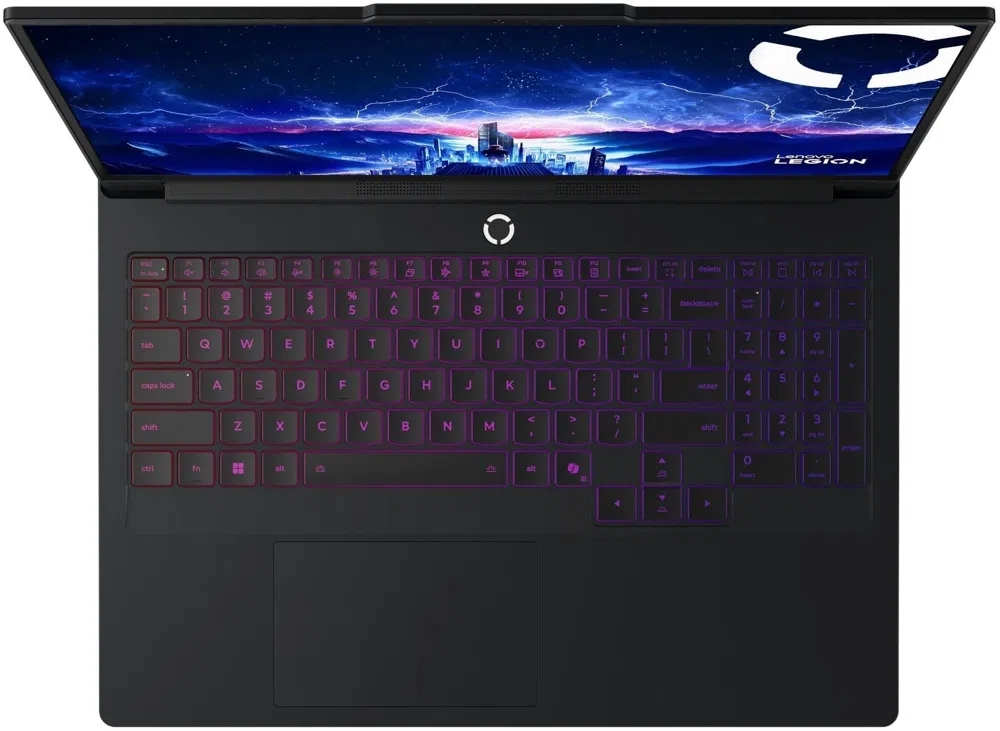 Ноутбук Lenovo Legion Pro 7 16IAX10H Core Ultra 9 275HX 64Gb SSD1Tb NVIDIA GeForce RTX5080 16Gb 16" OLED WQXGA (2560x1600) без ОС black WiFi BT Cam (83F50023RK)