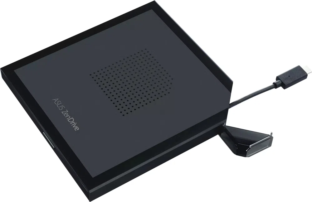 Привод DVD-RW Asus SDRW-08V1M-U/BLK/G/AS черный USB Type-C ultra slim M-Disk внешний RTL