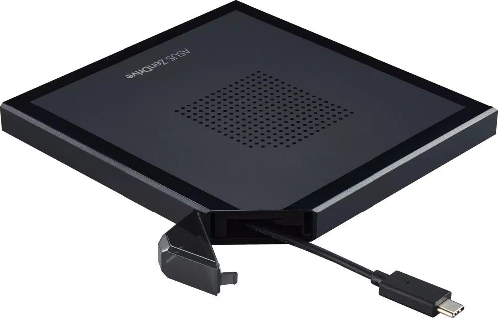 Привод DVD-RW Asus SDRW-08V1M-U/BLK/G/AS черный USB Type-C ultra slim M-Disk внешний RTL