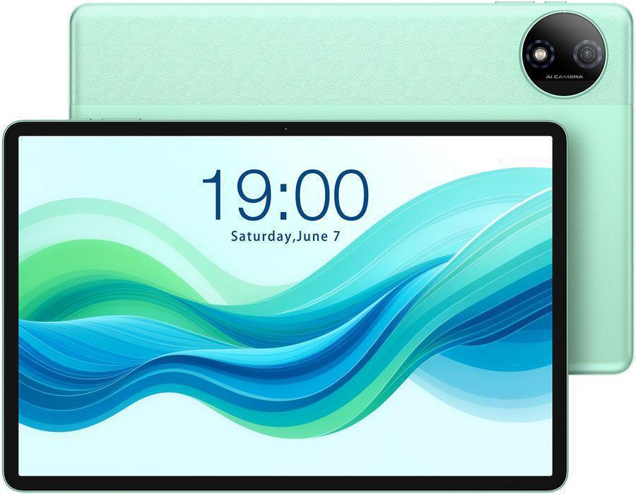 Планшет Teclast Odea A12 T606 (2.2) 8C RAM4Gb ROM128Gb 12" IPS 2000x1200 Android 14 бирюзовый 13Mpix 8Mpix BT WiFi microSD 1Tb 8000mAh 20hr