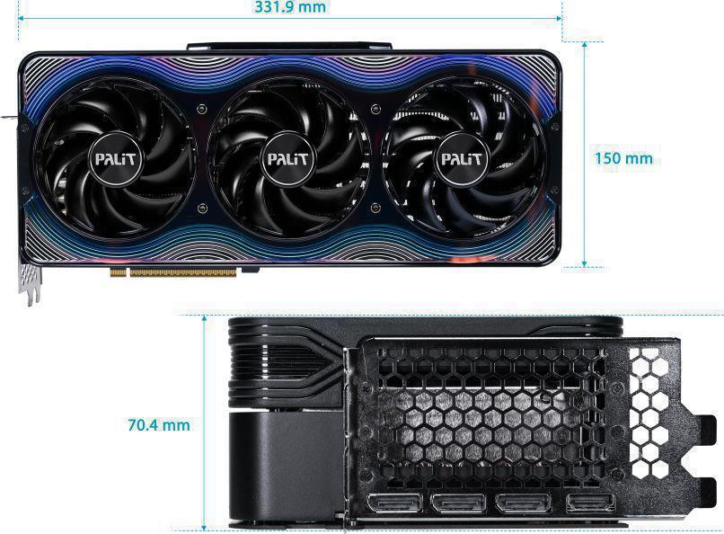 Видеокарта Palit PCI-E 5.0 PA-RTX5090 GAMEROCK NVIDIA GeForce RTX 5090 32Gb 512bit GDDR7 2017/28000 HDMIx1 DPx3 HDCP Ret