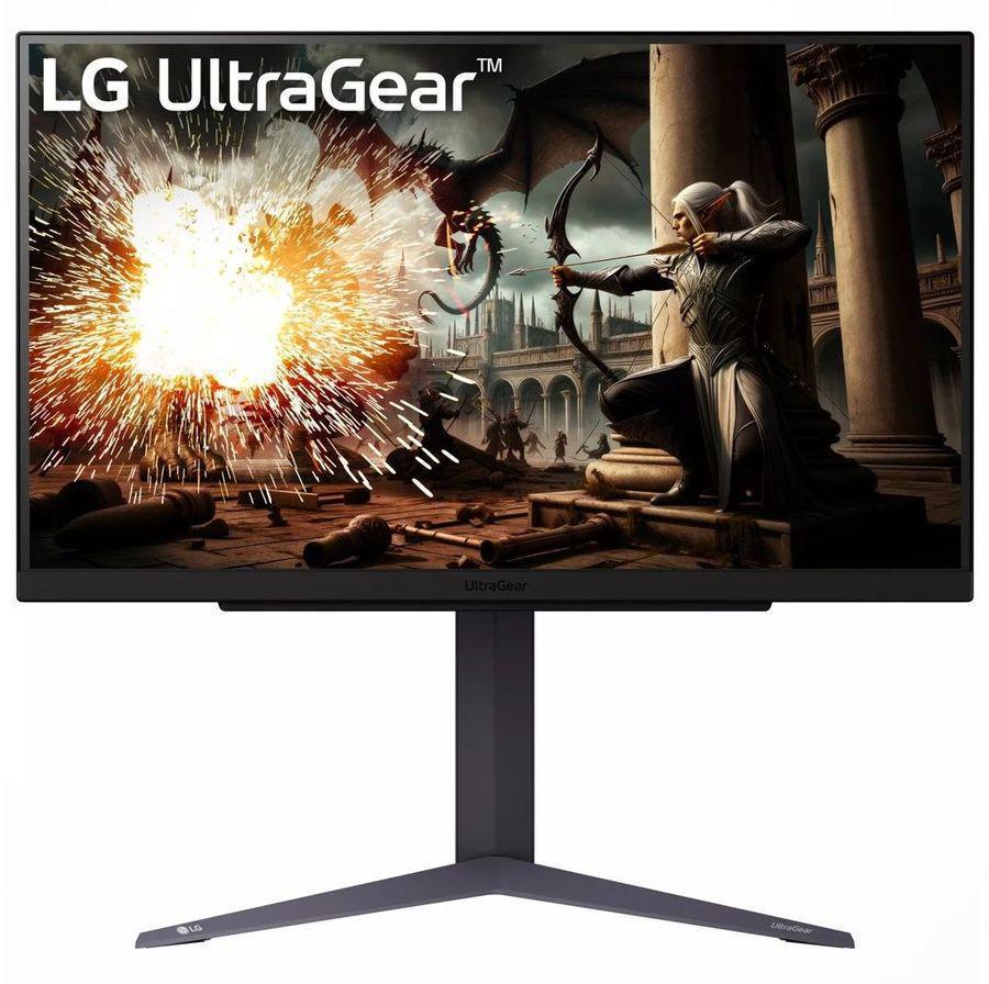 Монитор LG 27" UltraGear 27GS75Q-B черный IPS LED 16:9 HDMI матовая HAS Piv 1000:1 300cd 178гр/178гр 2560x1440 180Hz G-Sync FreeSync DP QHD 6кг