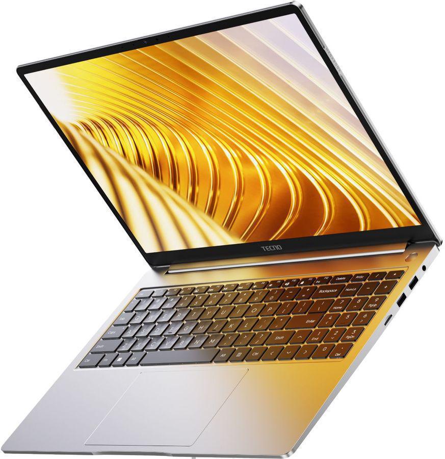 Ноутбук Tecno MegaBook T16MA Pro Core Ultra 7 155H 16Gb SSD1Tb Intel Arc 16" IPS 2.5K (2560x1600) Windows 11 Home grey WiFi BT Cam (71003300452)