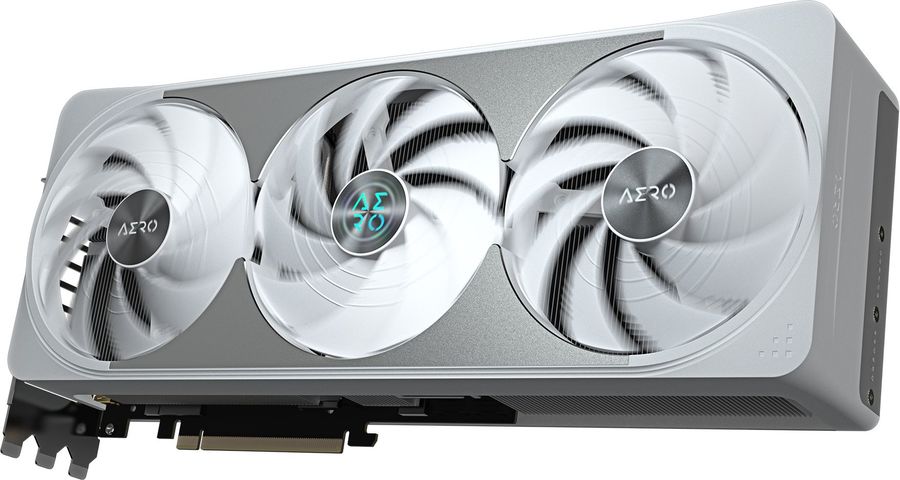 Видеокарта Gigabyte PCI-E 5.0 GV-N507TAERO OC-16GD 1.0 NVIDIA GeForce RTX 5070TI 16Gb 256bit GDDR7 2588/28000 HDMIx1 DPx3 HDCP Ret