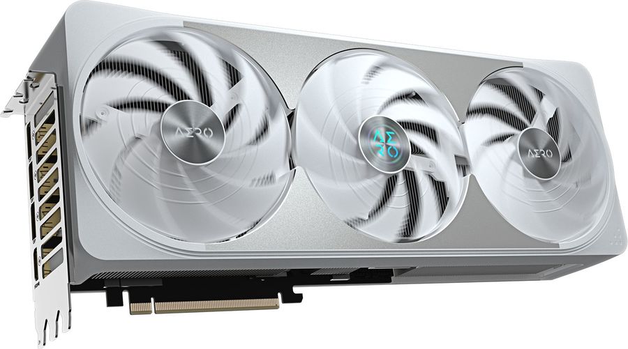 Видеокарта Gigabyte PCI-E 5.0 GV-N507TAERO OC-16GD 1.0 NVIDIA GeForce RTX 5070TI 16Gb 256bit GDDR7 2588/28000 HDMIx1 DPx3 HDCP Ret