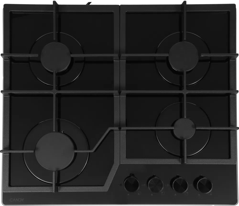 Газовая варочная поверхность Candy CHXG64CNB черный