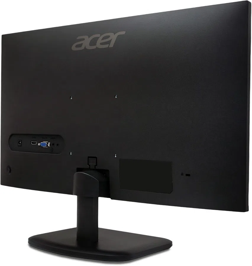 Монитор Acer 27" EK271Gbi черный IPS LED 1ms 16:9 HDMI матовая 250cd 178гр/178гр 1920x1080 120Hz FreeSync VGA FHD 3.5кг