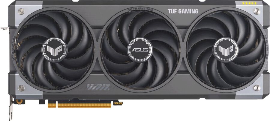 Видеокарта Asus PCI-E 5.0 TUF-RX9070-O16G-GAMING AMD Radeon RX 9070 16Gb 256bit GDDR6 2170/20000 HDMIx1 DPx3 HDCP Ret