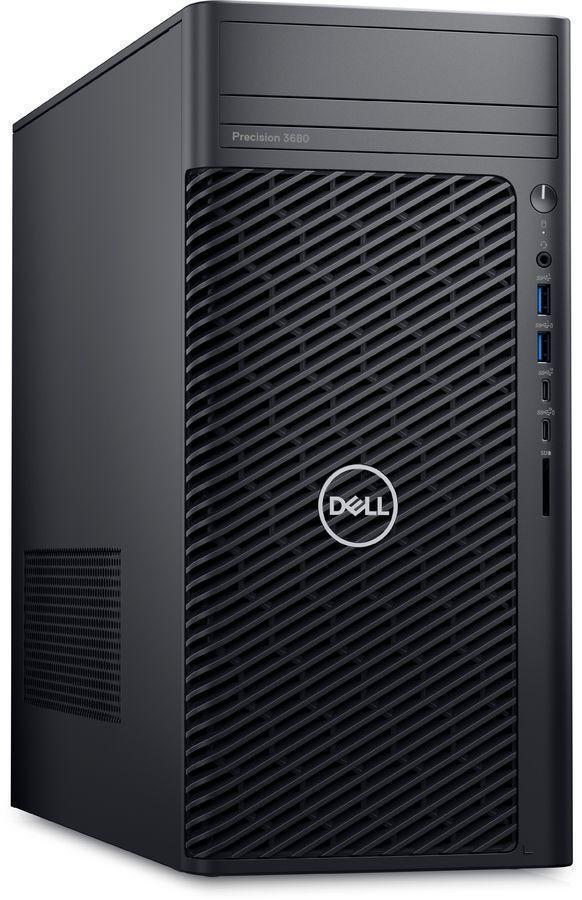 ПК Dell Precision 3680 MT i7 14700K (3.4) 32Gb 1Tb SSD512Gb RTX A4000 20Gb CR Windows 11 Pro GbitEth 1000W мышь клавиатура черный (3680-7331)