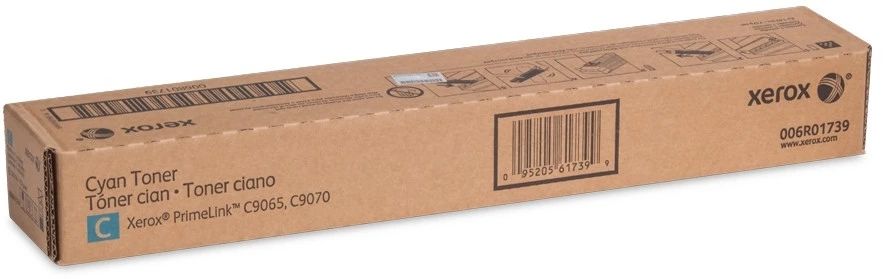 Картридж лазерный Xerox 006R01739 голубой (34000стр.) для Xerox PrimeLink C9065/C9070 с чипом
