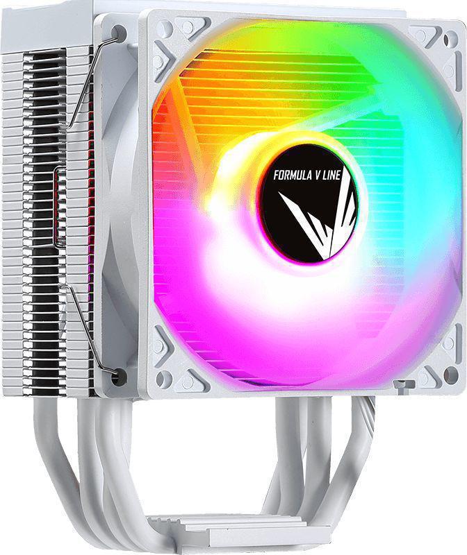 Устройство охлаждения(кулер) Formula Ice Burg 3Pin ARGB Soc-AM5/AM4/1200/1700/1851 белый 3-pin 17-34dB Al+Cu 170W 552gr Ret (ICE BURG ARPW 4P 3PIN)