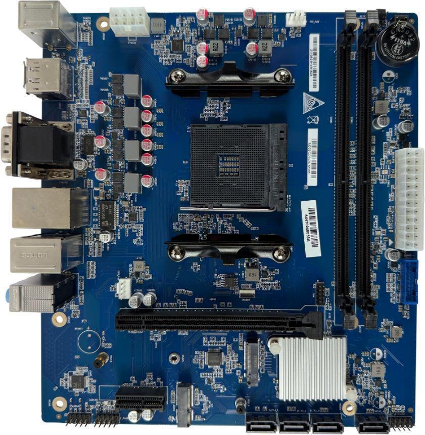 Материнская плата IRU A520M-VHDi/M.2 Soc-AM4 2xDDR4 mATX AC`97 6ch(5.1) GbLAN RAID+VGA+HDMI+DP