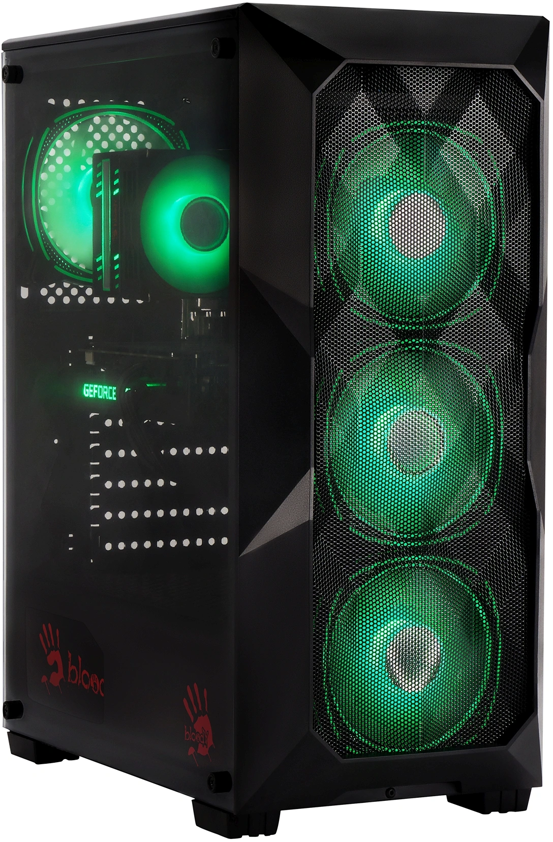 ПК Bloody BD-PC CH61C1 MT i5 12400F (2.5) 16Gb SSD1Tb RTX4060 8Gb Windows 11 Home 64 GbitEth 500W черный (2085729)