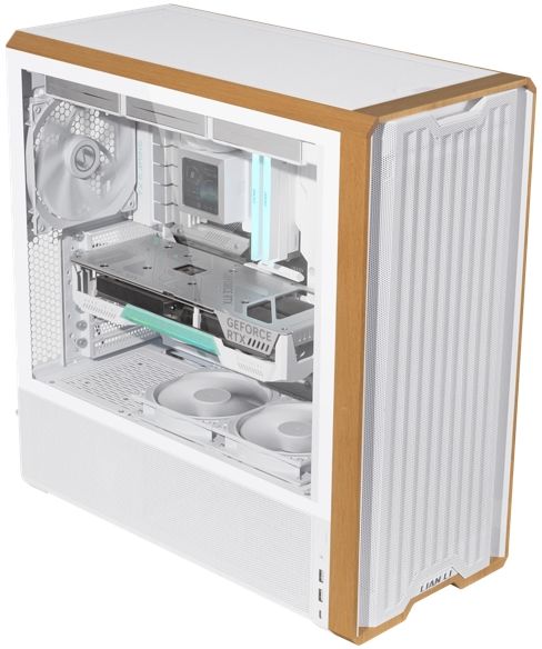 Корпус Lian-Li Lancool 217 белый без БП ATX 7x120mm 3x140mm 2xUSB3.0 audio bott PSU