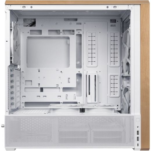 Корпус Lian-Li Lancool 217 белый без БП ATX 7x120mm 3x140mm 2xUSB3.0 audio bott PSU