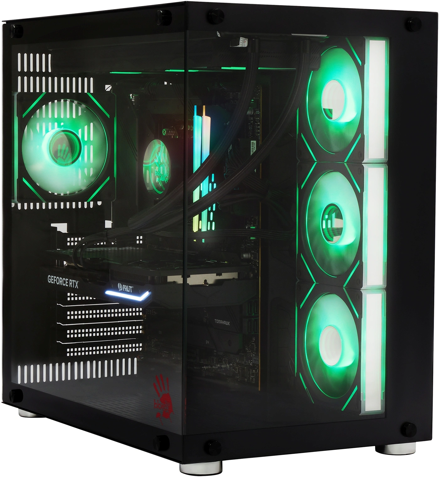 ПК Bloody BD-PC CZ79C3 MT i7 13700F (2.1) 32Gb SSD1Tb RTX4070Ti Super 16Gb Windows 11 Home 64 GbitEth 850W черный (2086015)