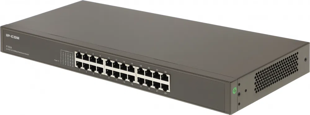 Коммутатор IP-Com F1024 (L2) 24x100Мбит/с неуправляемый