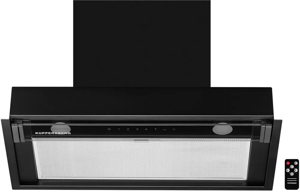 Вытяжка встраиваемая Kuppersberg Nancy 60 черный управление: сенсорное (1 мотор)