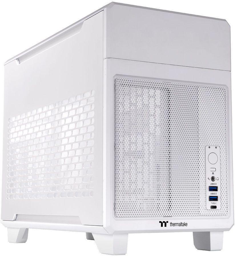 Корпус Thermaltake TR100 белый без БП miniITX 8x140mm 2x200mm 2xUSB3.0 audio bott PSU