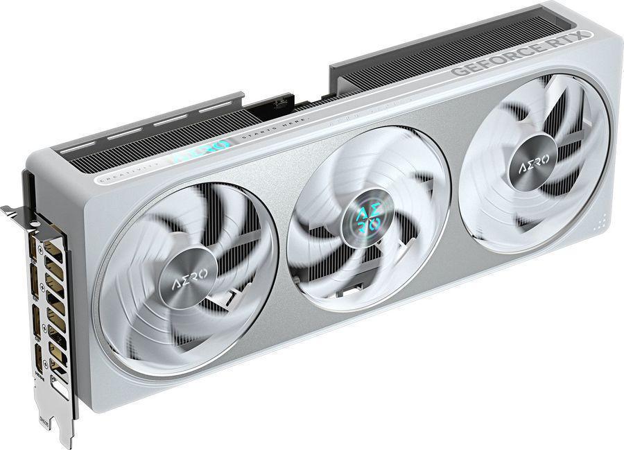 Видеокарта Gigabyte PCI-E 5.0 GV-N5070AERO OC-12GD 1.0 NVIDIA GeForce RTX 5070 12Gb 192bit GDDR7 2625/28000 HDMIx1 DPx3 HDCP Ret