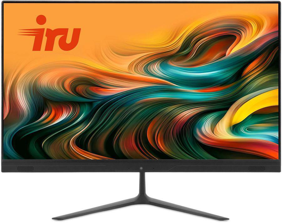 Моноблок IRU P233 23.8" Full HD i3 1220P (1.5) 16Gb SSD512Gb UHDG CR без ОС GbitEth WiFi BT 65W Cam черный 1920x1080