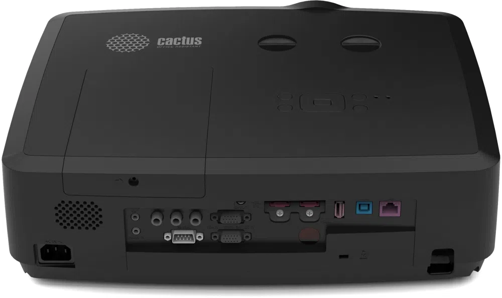 Проектор Cactus Bright CS-S4.B 3LCD 104000Lm LS 6500Lm ANSI (1920x1200) 30000:1 ресурс лампы:10000часов 1xUSB typeA 1xUSB typeB 2xHDMI 4.45кг