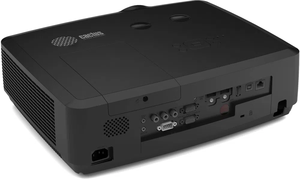 Проектор Cactus Bright CS-S4.B 3LCD 104000Lm LS 6500Lm ANSI (1920x1200) 30000:1 ресурс лампы:10000часов 1xUSB typeA 1xUSB typeB 2xHDMI 4.45кг