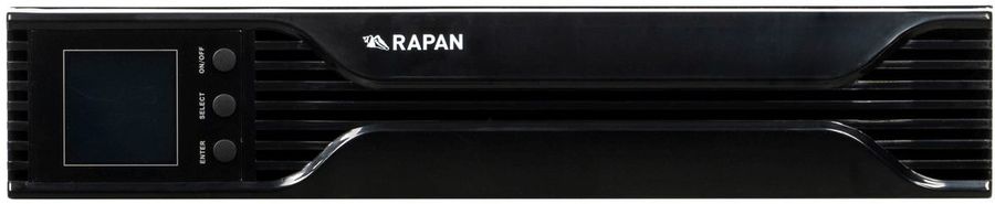Источник бесперебойного питания Бастион Rapan 1000-RACK-IN-2X9 700Вт 1000ВА черный