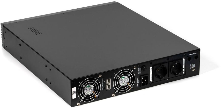 Источник бесперебойного питания Бастион Rapan 1000-RACK-IN-2X9 700Вт 1000ВА черный